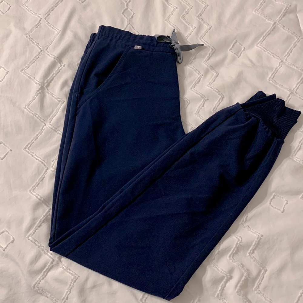 Figa Zamora Jogger Scrub Pants- Navy